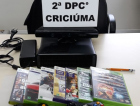 Receptação: XBOX furtado é recuperado