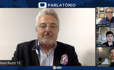 Parlatório recebe Adilson Buzzi, candidato a vice de Jorge Boeira