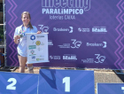 Paratleta conquista dobradinha no Meeting de Atletismo em Goiânia