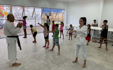 Vagas abertas para oficina de Karatê na Praça CEU