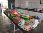 Ação em show beneficente arrecada mais de 200 quilos de alimentos 