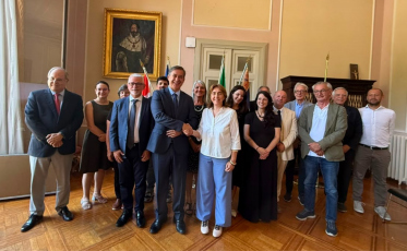 Criciúma renova pacto histórico com cidade italiana e abre caminho para novos intercâmbios
