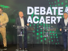 Ausência de Jorginho, críticas à gestão e infraestrutura marcam 1º bloco de debate da Acaert
