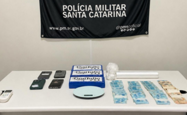 Operação em Tubarão resulta na apreensão de mais de 3 kg de cocaína
