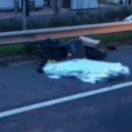Colisão violenta contra retroescavadeira mata motociclista na Via Rápida