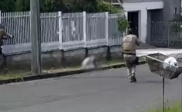 “Força proporcional”: Comandante da PM defende ação que baleou agressor de mulher em SC