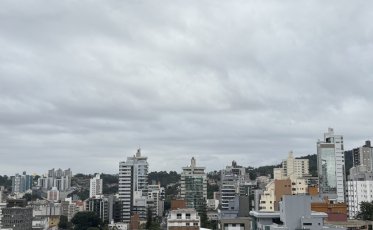 Frio persiste em Criciúma e região deve ficar até 15 dias sem chuva