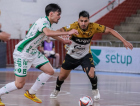 Criciúma Futsal larga atrás nas quartas do Brasileiro 