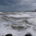 Mar agitado coloca litoral de SC em alerta até sexta-feira