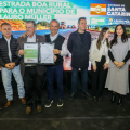Lauro Müller terá 7,2 km de asfalto em estradas rurais; pacote soma R$ 10,5 milhões
