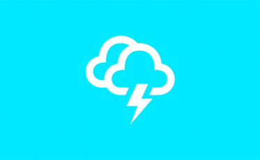 Chuva forte e muito vento