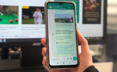 Saiba como receber as notícias do Portal 4oito no WhatsApp 
