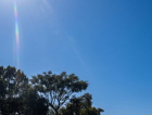 Sol, vento forte e mar agitado marcam o fim de semana no Sul de SC; frio aumenta na segunda