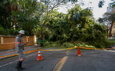 Ciclone provoca ocorrências em 101 municípios de Santa Catarina