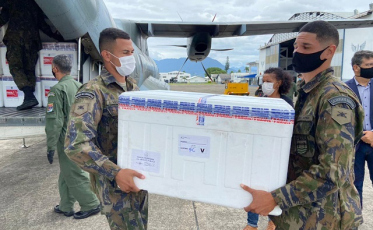 Estado realiza ato para início da vacinação contra a Covid-19 (VÍDEO)