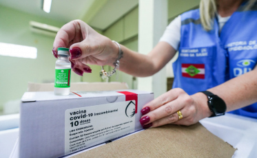 Covid-19: Santa Catarina aplicou 1,1 milhão de doses da vacina