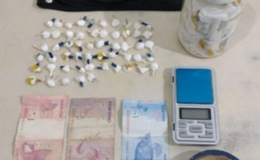 Trio é preso em Siderópolis por tráfico de drogas e receptação