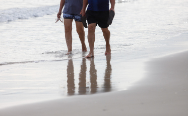 Saiba como estão as condições para banho nas praias do Sul