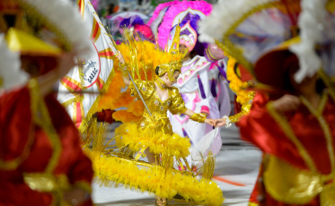 Veja como foi a volta do Carnaval em Santa Catarina após dois anos sem desfiles