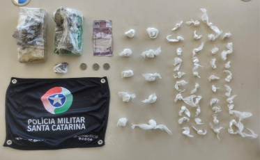 Adolescente é apreendida com maconha e cocaína