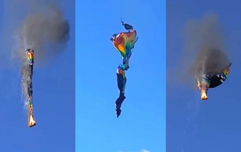 MP denuncia piloto por oito mortes em queda de balão em Praia Grande