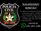 Polícia Civil de Balneário Rincão disponibiliza WhatsApp para denúncias