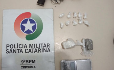 Polícia Militar prende traficante no bairro Operária Nova