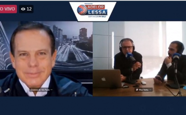 (AO VIVO) Governador João Dória fala à Rádio Som Maior