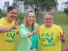 Vaguinho anuncia Cristiane Maccari Uliana Fretta para a Fundação Cultural de Criciúma