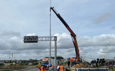 Iluminação da Via Rápida não deve ser concluída neste mês 