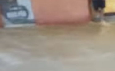 Inundação atinge Jaguaruna