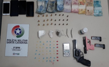 Advogada é presa com drogas e armas de fogo em Criciúma 