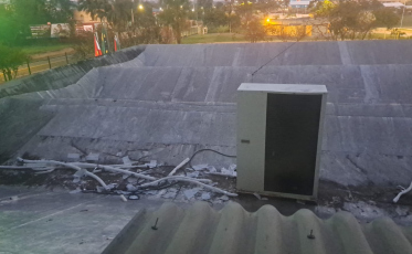 Fios de energia são furtados na prefeitura de Criciúma