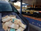 Motorista é preso com mais de R$ 123 mil em dinheiro sem procedência 