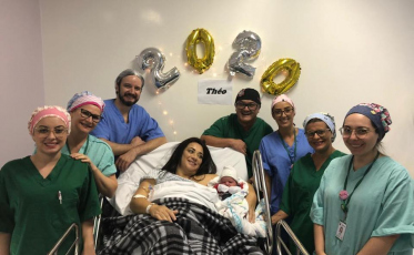 Primeiro criciumense de 2020 nasceu com mais de 4 quilos