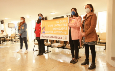 Covid-19: Alesc aprova projeto que inclui lactantes no grupo prioritário de vacinação