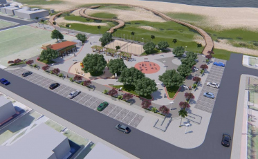 Começam as obras da praça da Zona Sul do Rincão 