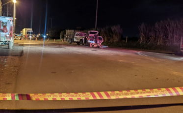 Acidente de trânsito deixa uma pessoa morta na Rodovia Gabriel Arns 