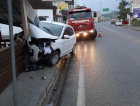 Motorista perde o controle e bate em sorveteria de Jaguaruna