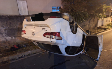 Grave acidente deixa idosa ferida em Criciúma