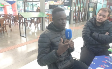 [Áudio] Conheça Luvumbo, o estudante que atravessou o oceano para recomeçar na Unesc