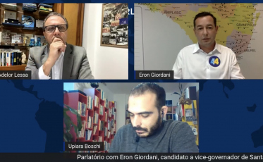 Parlatório recebe Eron Giordani, candidato a vice-governador