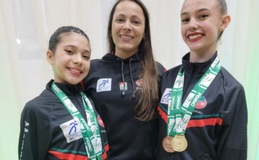 Mampituba conquista títulos no Estadual Infantil de Ginástica Rítmica