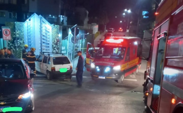 Motorista é desencarcerado após acidente na região central de Criciúma