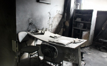 Incêndio atinge prédio da Reitoria da Unesc 