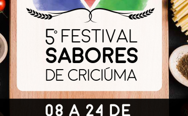 Saiba o que encontrar no 5º Festival Sabores de Criciúma 