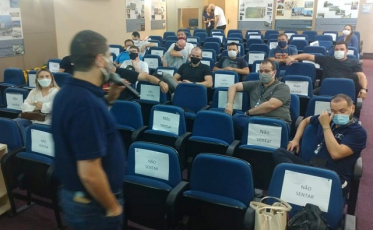 Equipe que vai atuar no Sarasul passa por treinamento na AMREC