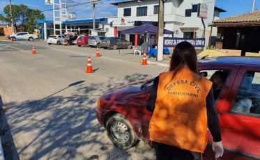 Covid-19: Mais de 500 pessoas atendidas em barreira orientativa em Morro da Fumaça
