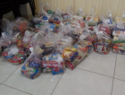 Assistência Social de Maracajá recebe 400 quilos de alimentos arrecadados 