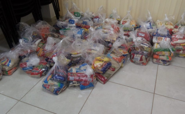 Assistência Social de Maracajá recebe 400 quilos de alimentos arrecadados 